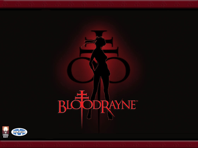 BloodRayne title screen for Xbox